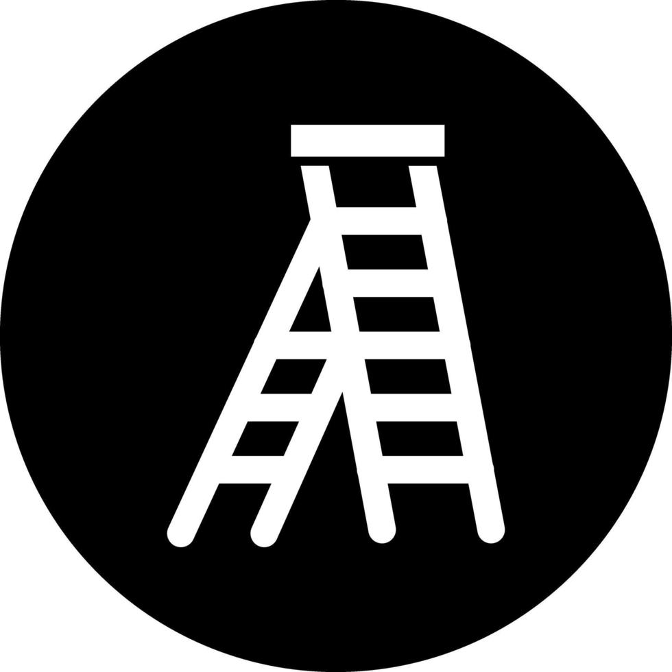 diseño de icono de vector de escalera