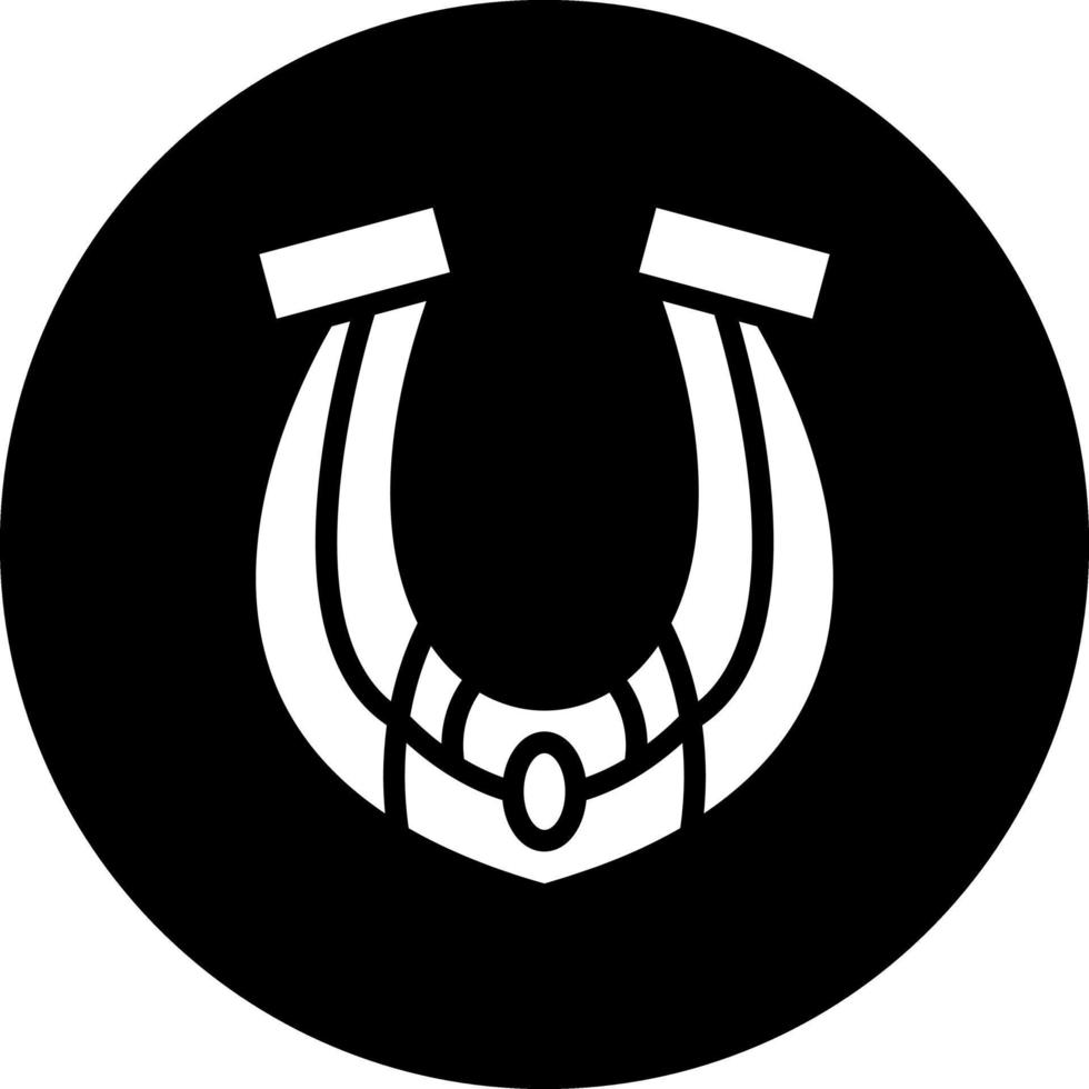 Horseshoe Vector Icon Design