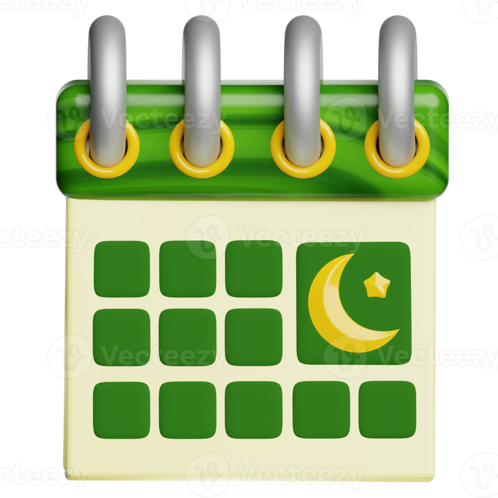 Ramadan Ramadan Kalender 3d Symbol Illustration png