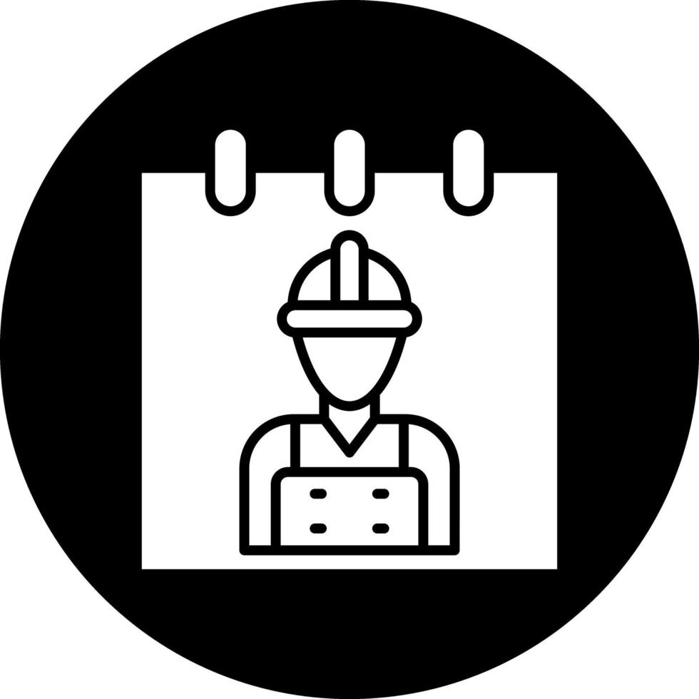 diseño de icono de vector de día de trabajo