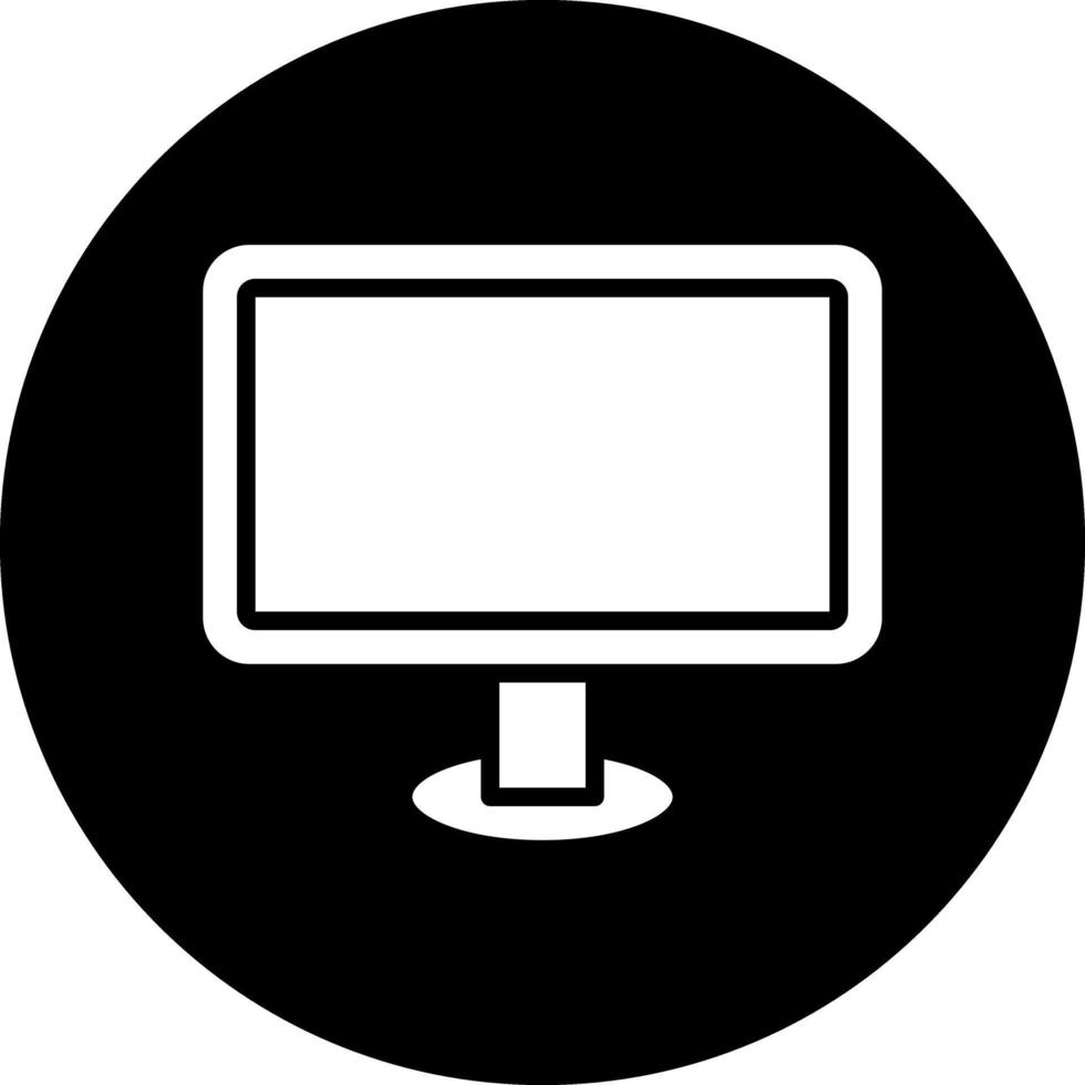 Lcd Vector Icon Design