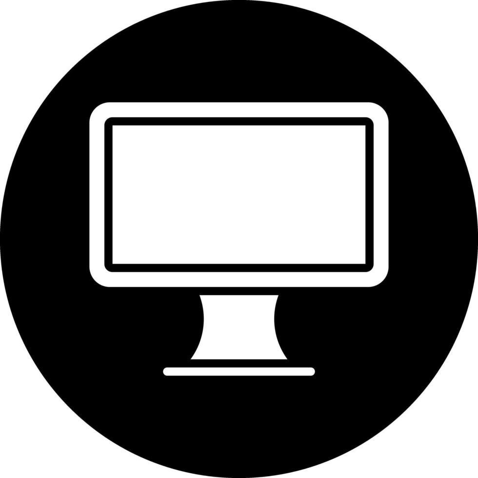 Lcd Vector Icon Design