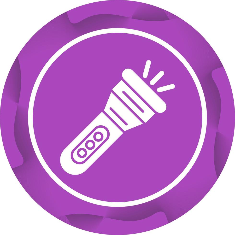 Flashlight Vector Icon