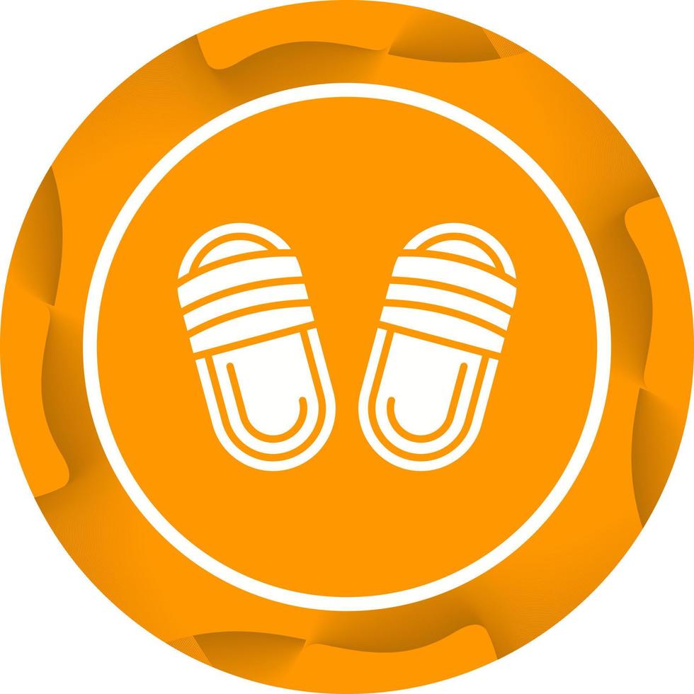 Slippers Vector Icon