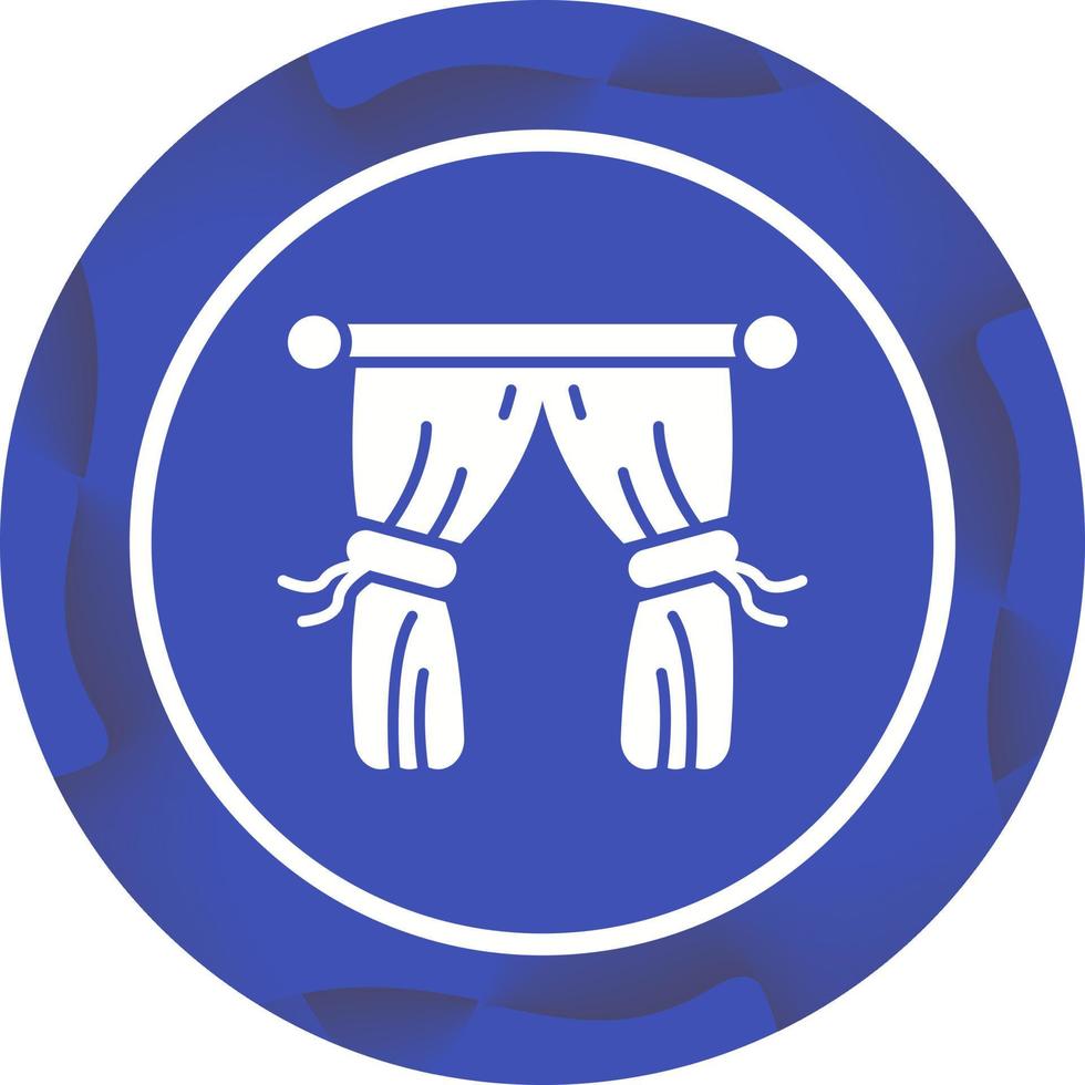 Curtains Vector Icon