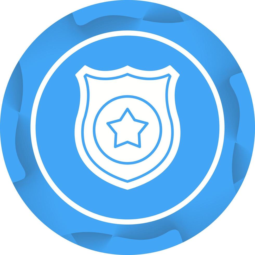 Police Shield Vector Icon