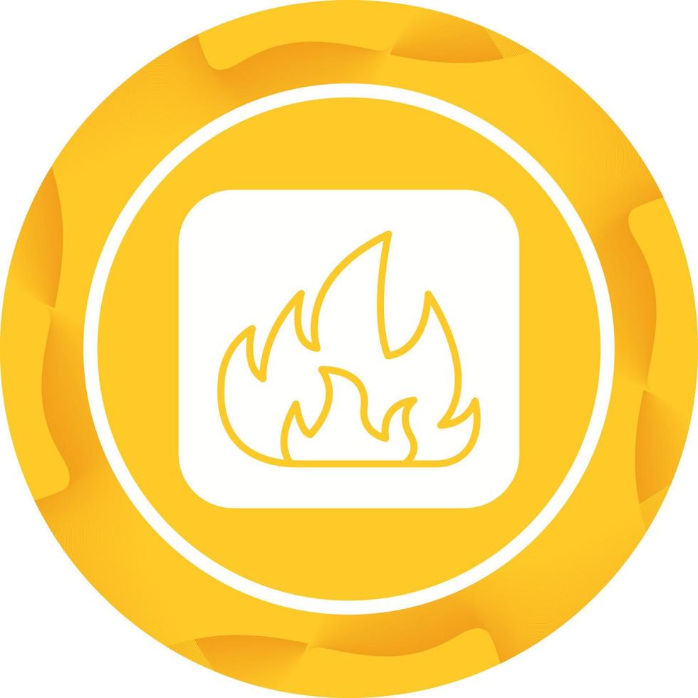 icono de vector de fuego