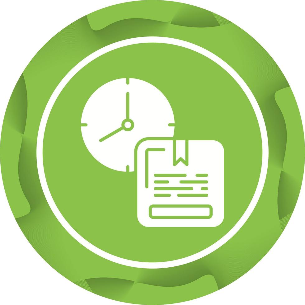 On Time Delivery Vector Icon