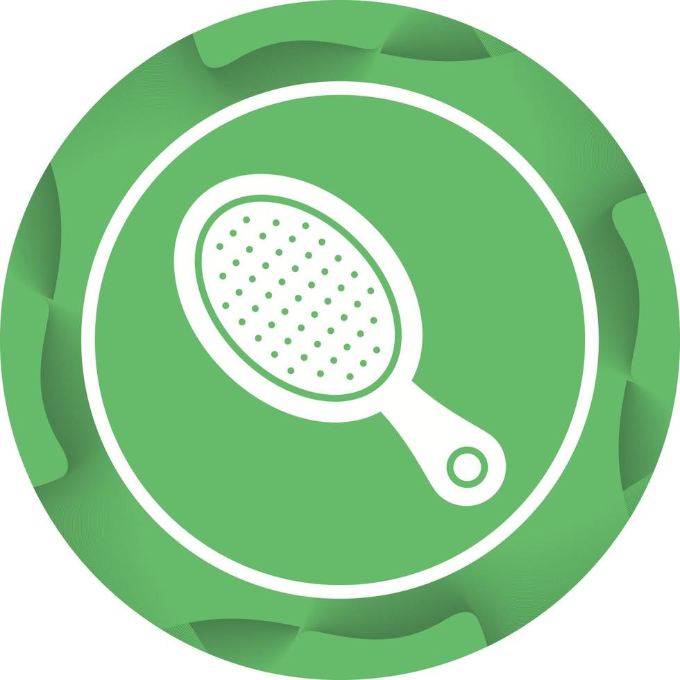Hair Brush Vector Icon