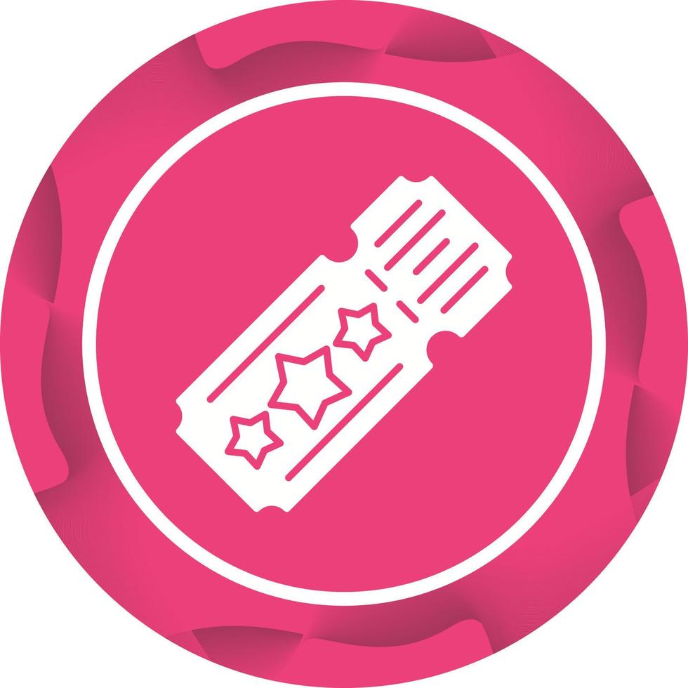 Ticket Vector Icon