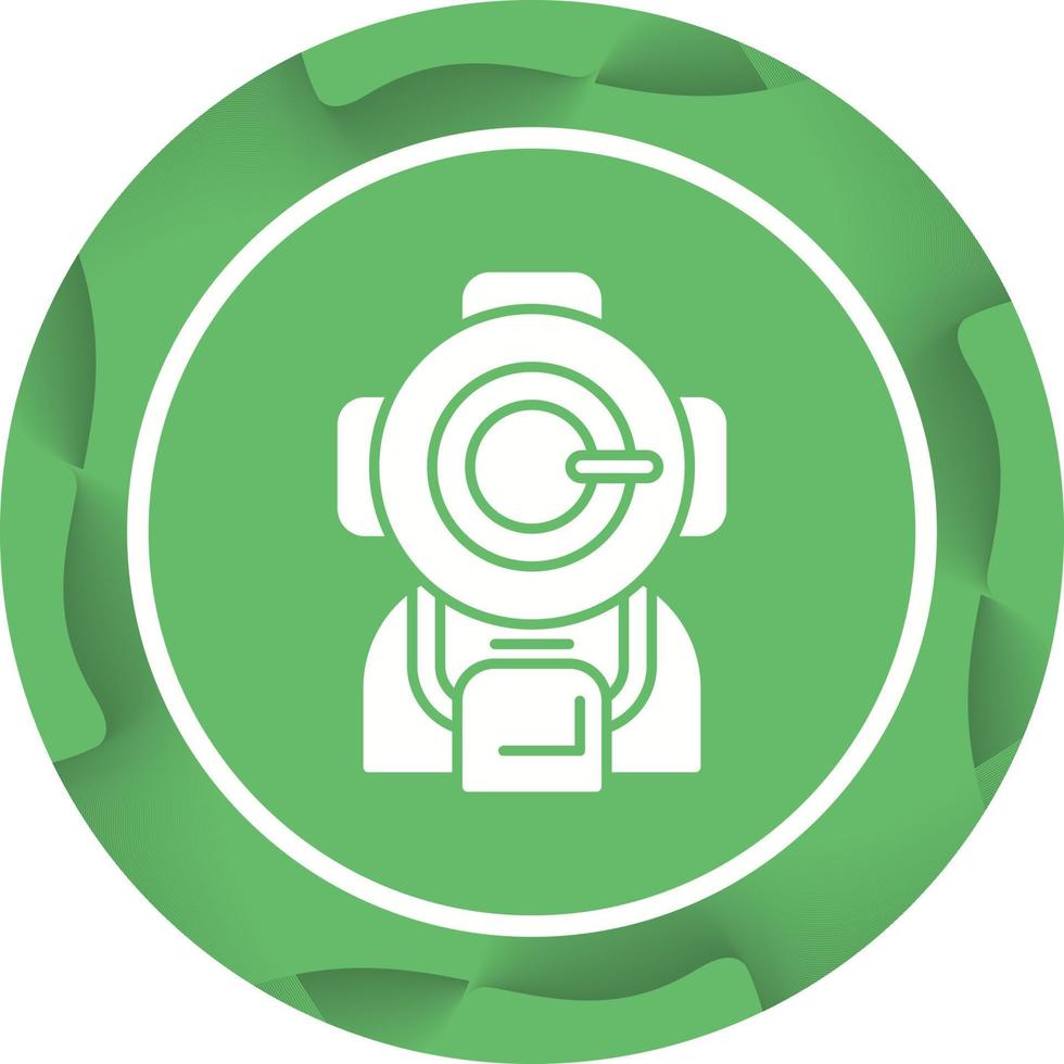 Diving Helmet Vector Icon