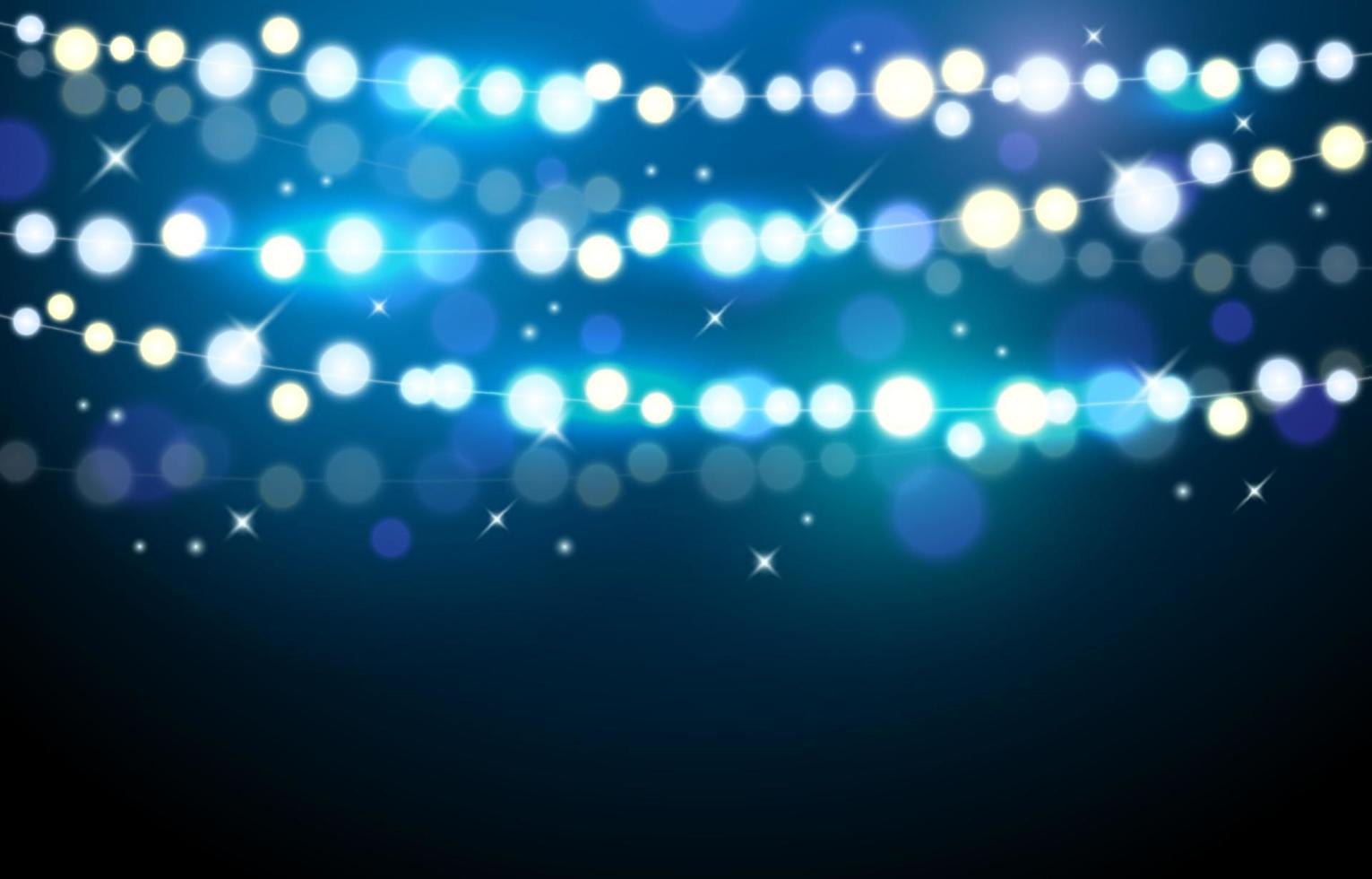 Fairy Lights Background vector