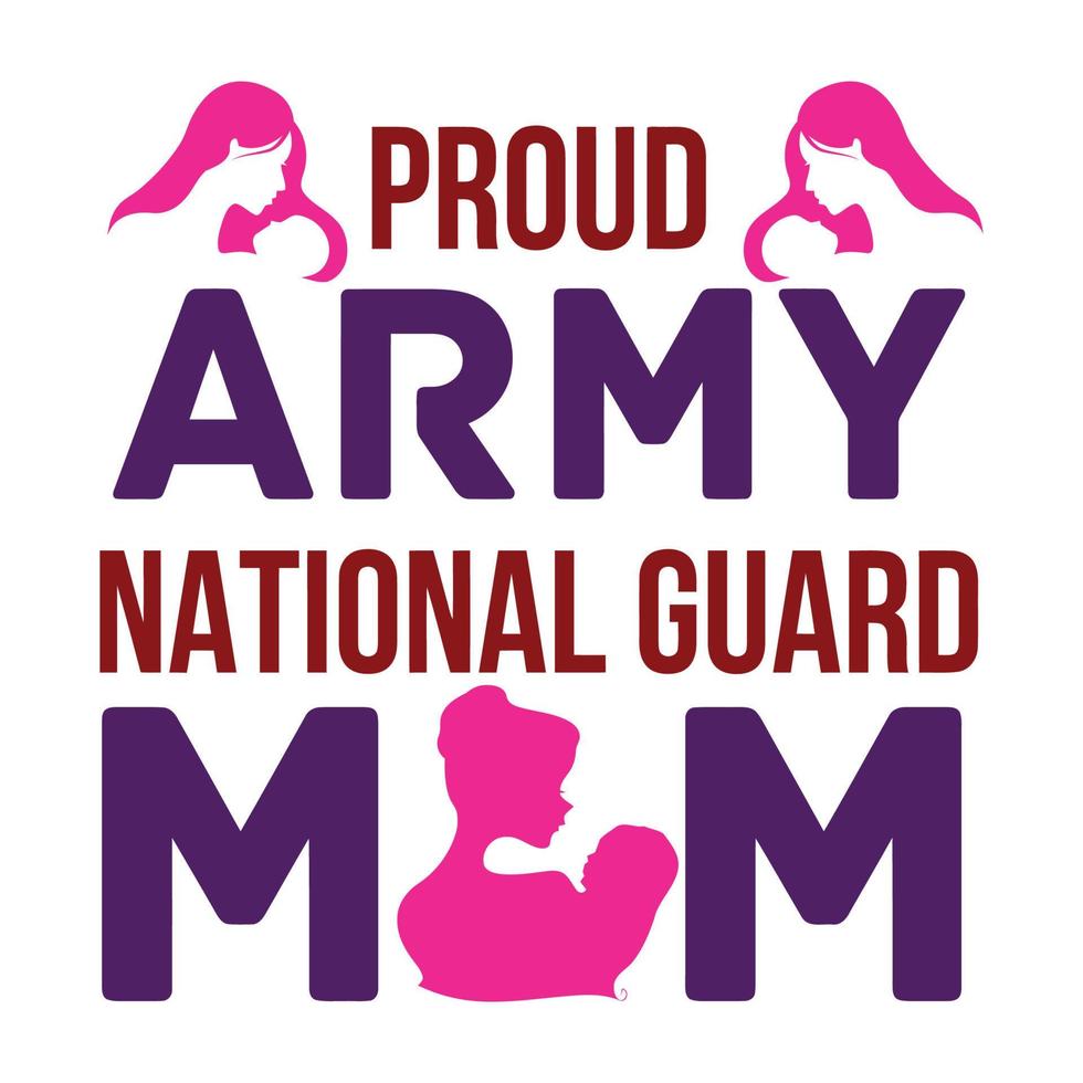Lovely Heart Proud Army National Guard Mom Tshirt Mother Lovely Heart Proud Army National Guard Mom Tshirt Mother