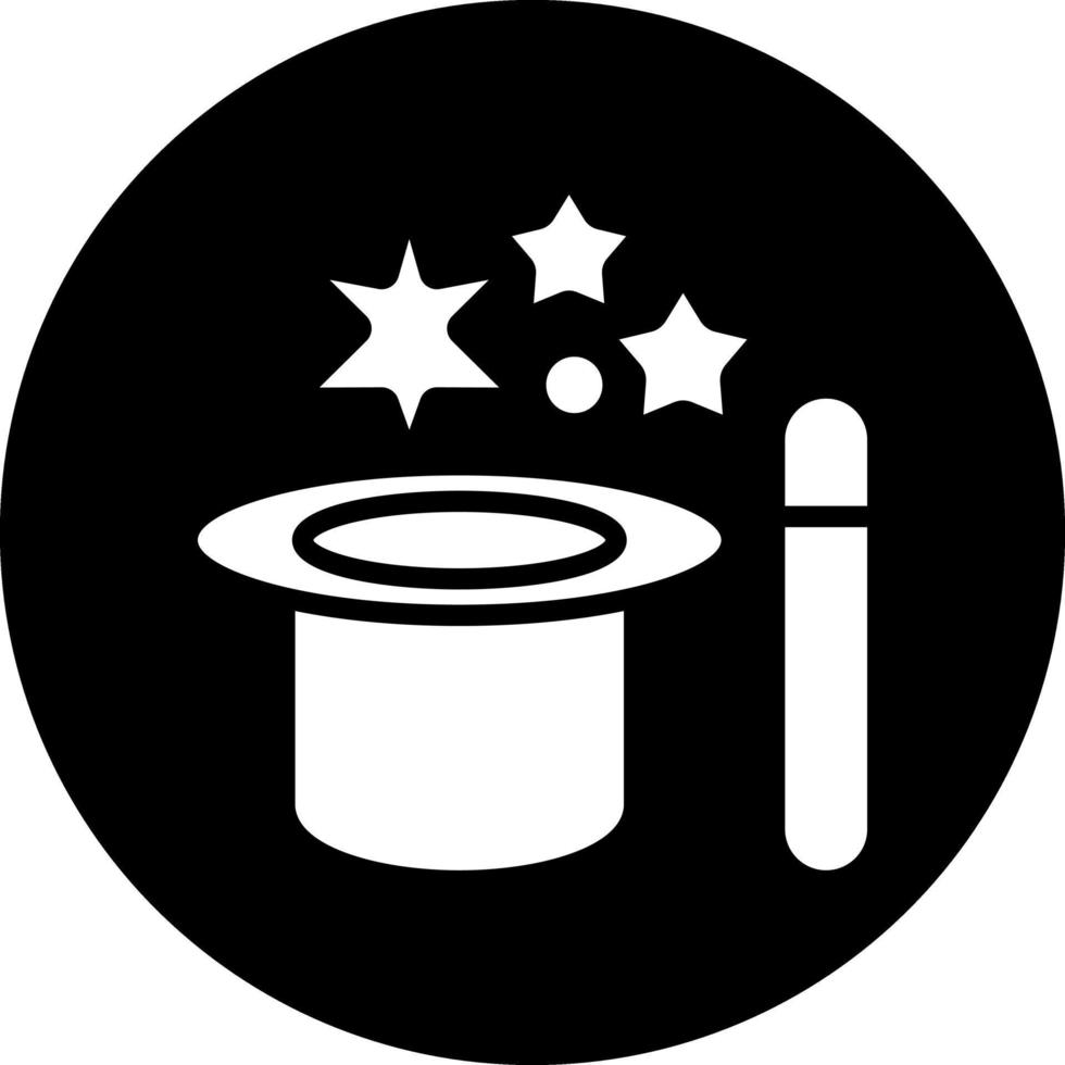 Magic Trick Vector Icon Design