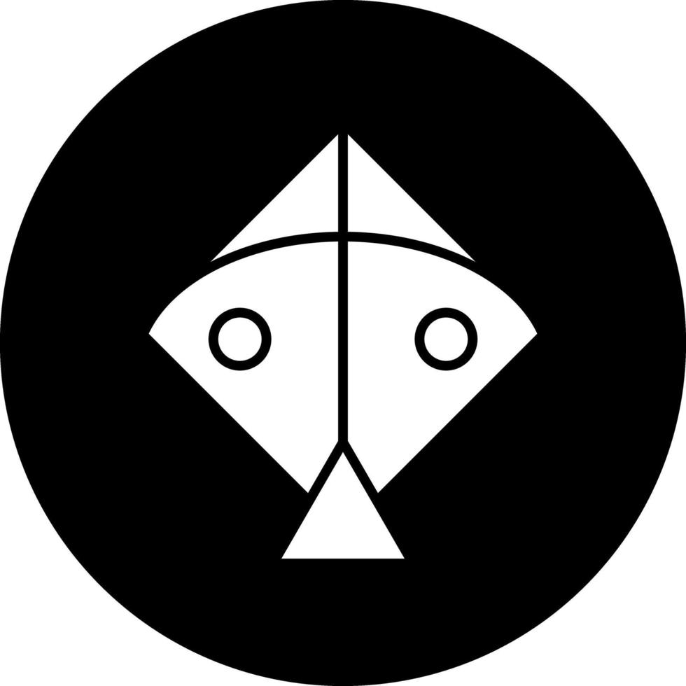 Kite Vector Icon Design