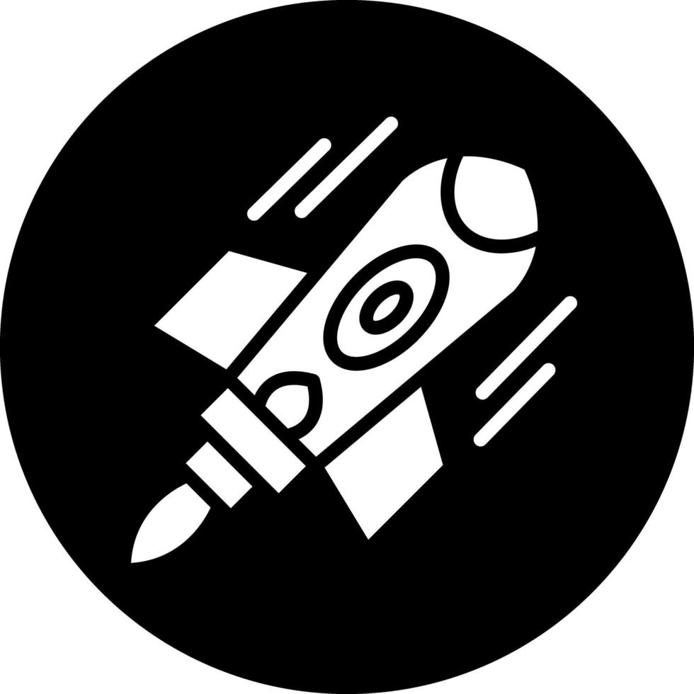 Space Booster Vector Icon Design