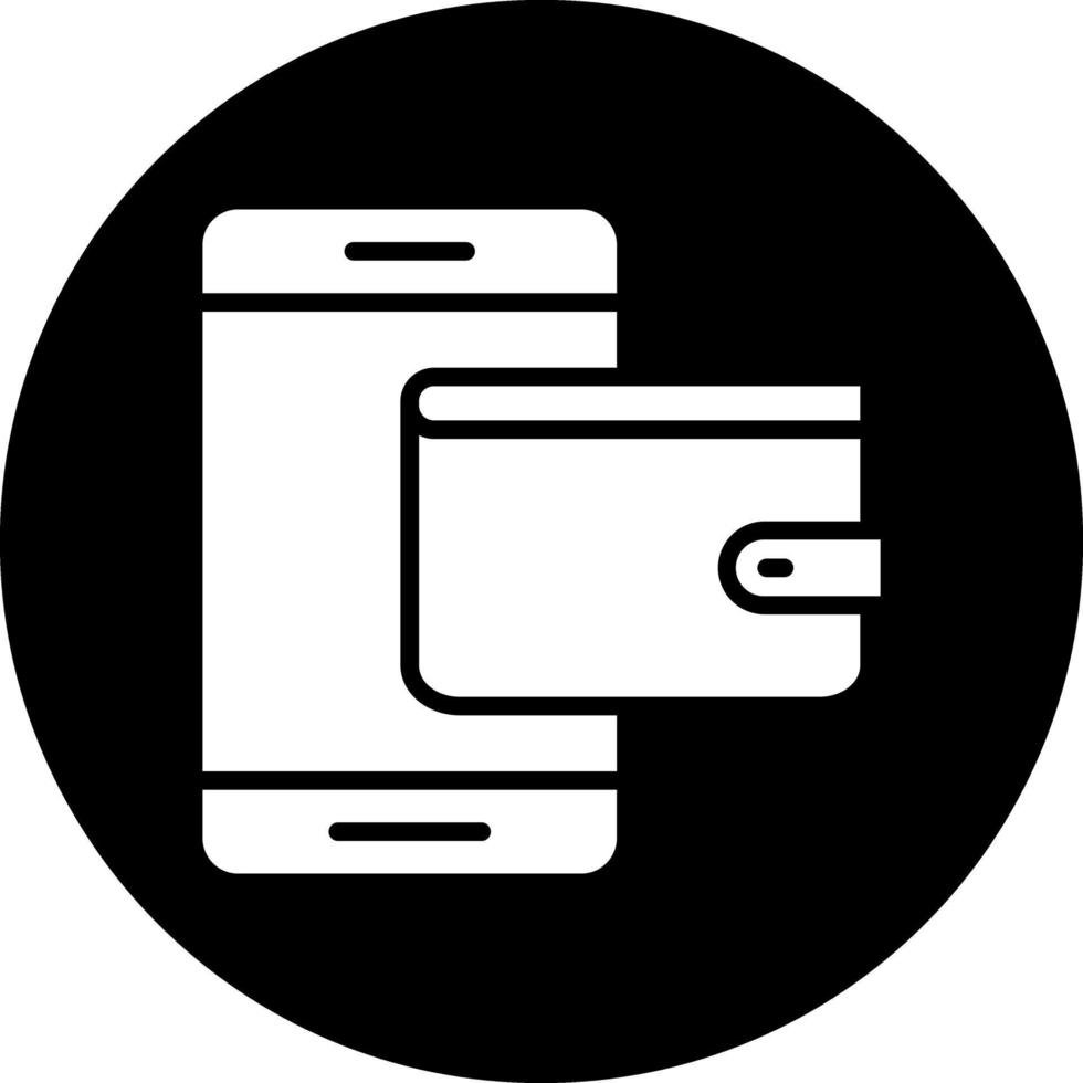 Digital Wallet Vector Icon Design