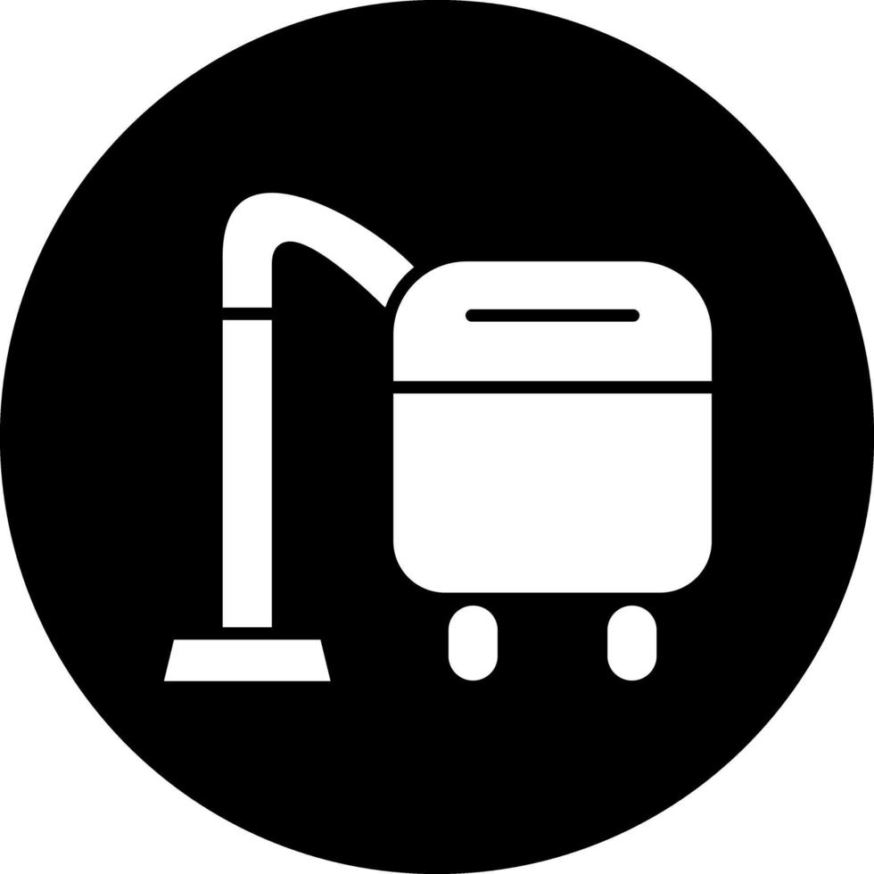 Vacuum Cleaner Vector Icon Design