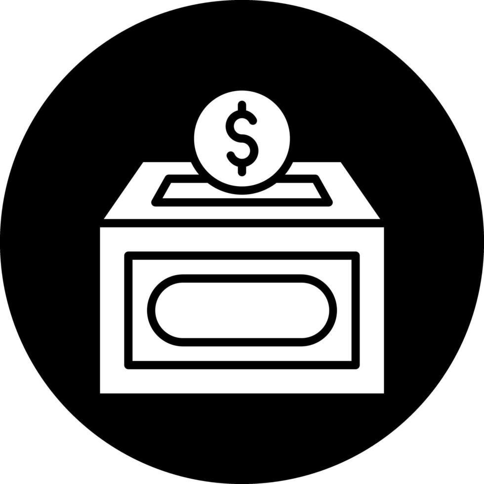 Donation Vector Icon Design