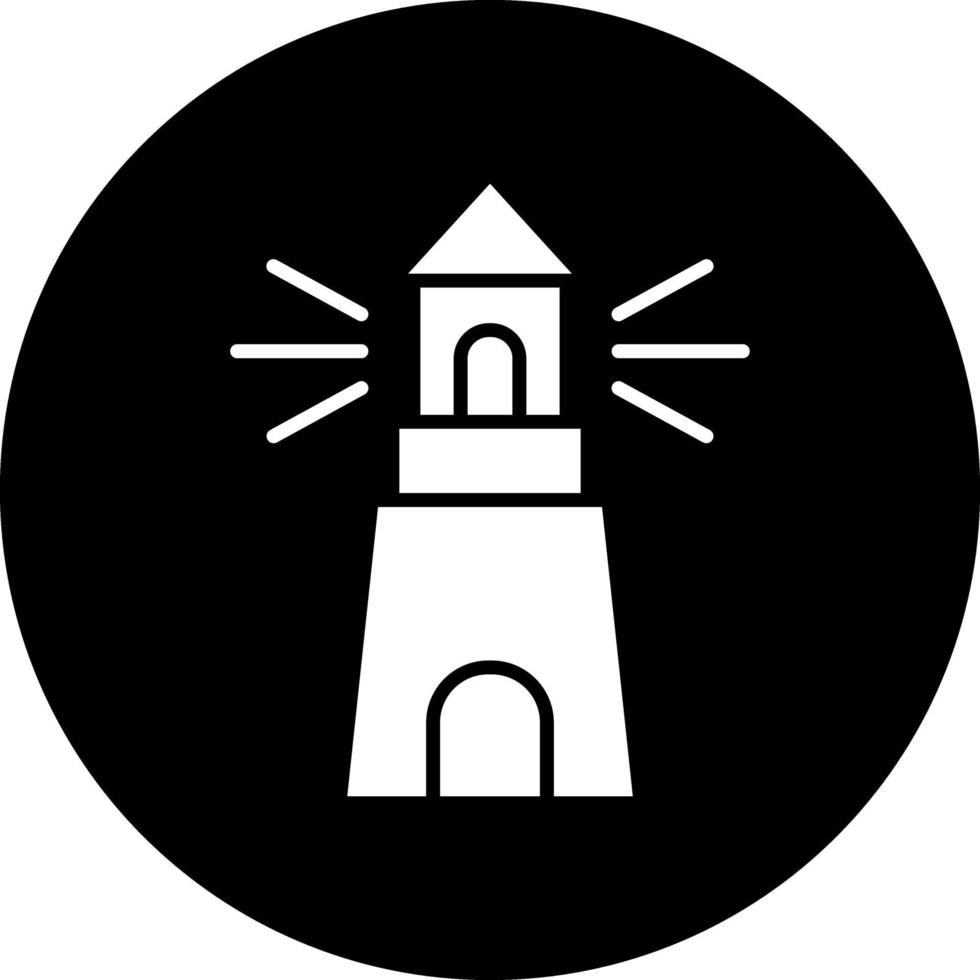 Lighthouse Vector Icon Design