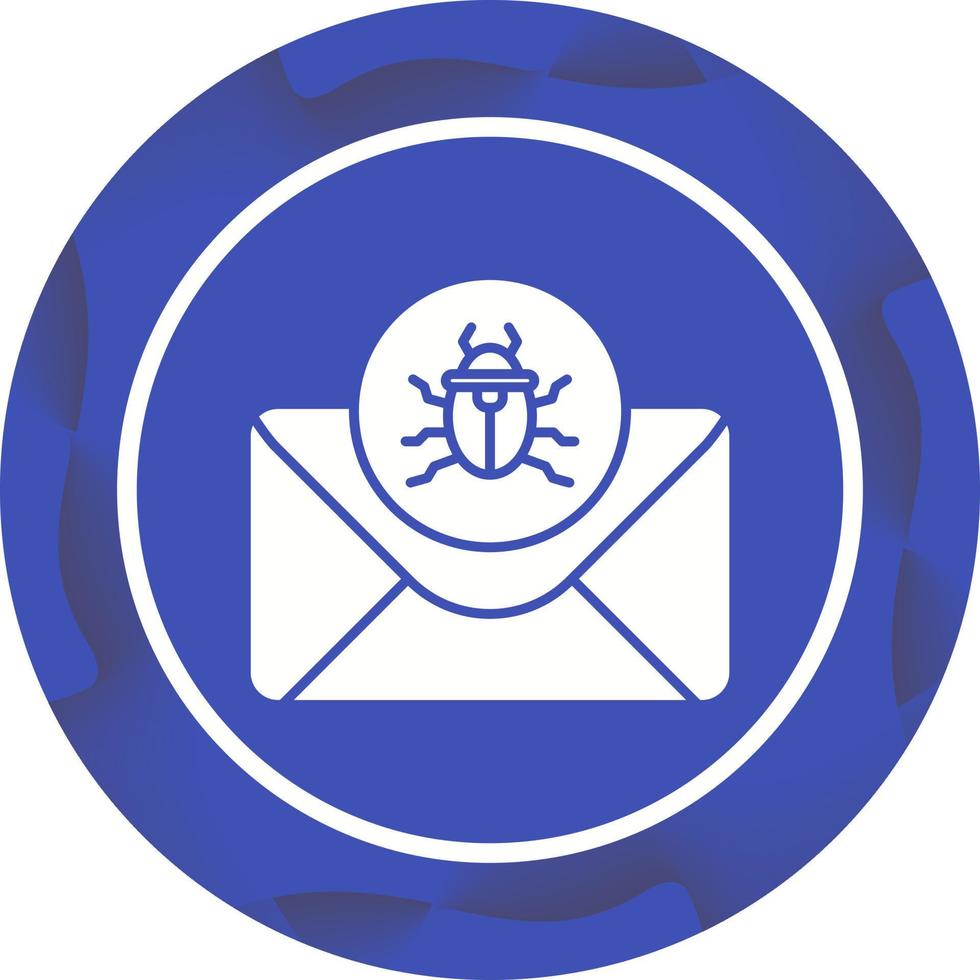Mail Virus Vector Icon
