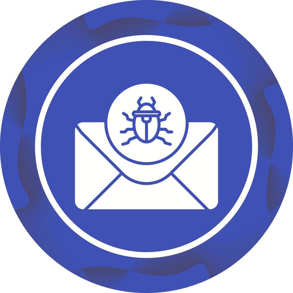 Mail Virus Vector Icon