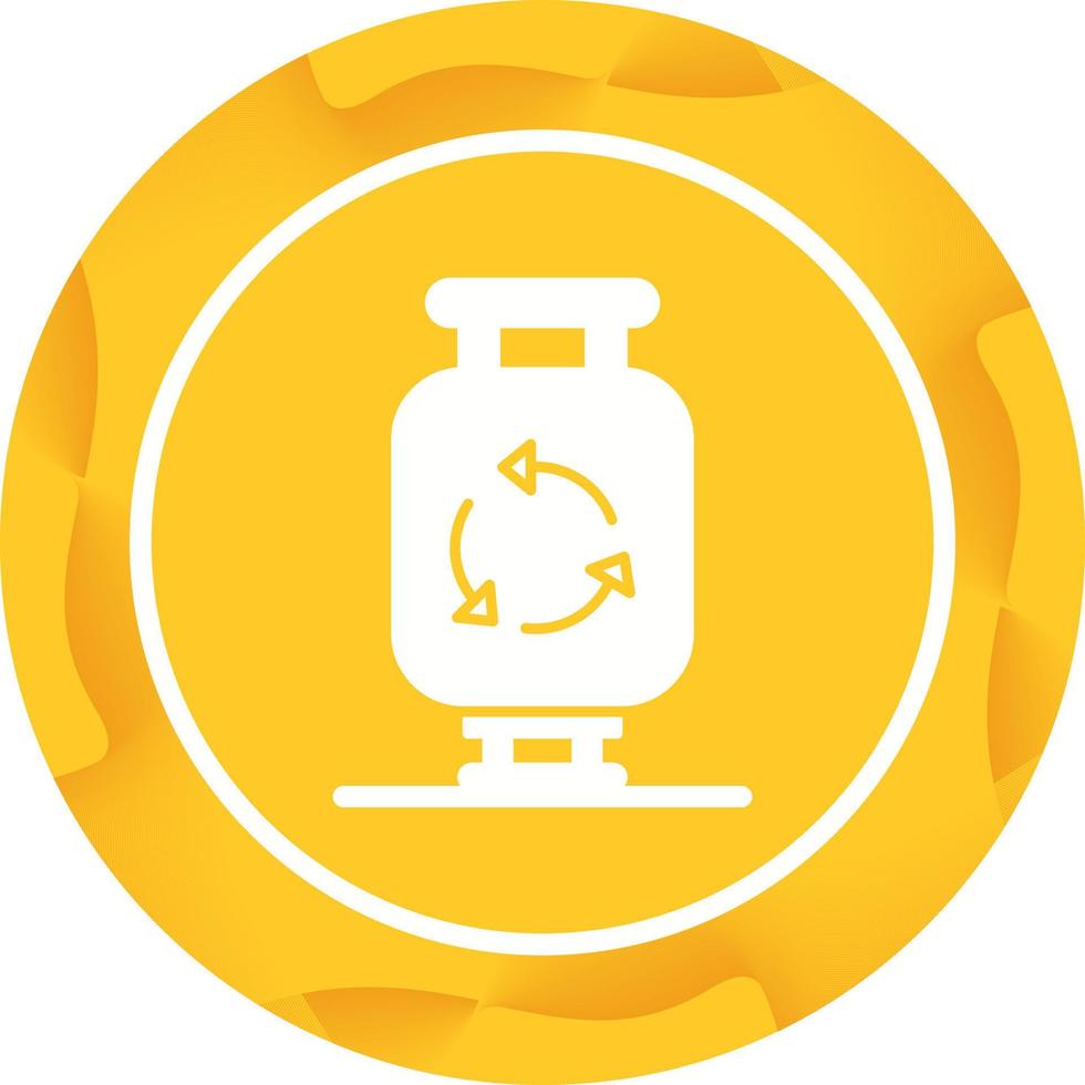 Gas Cylinder Vector Icon