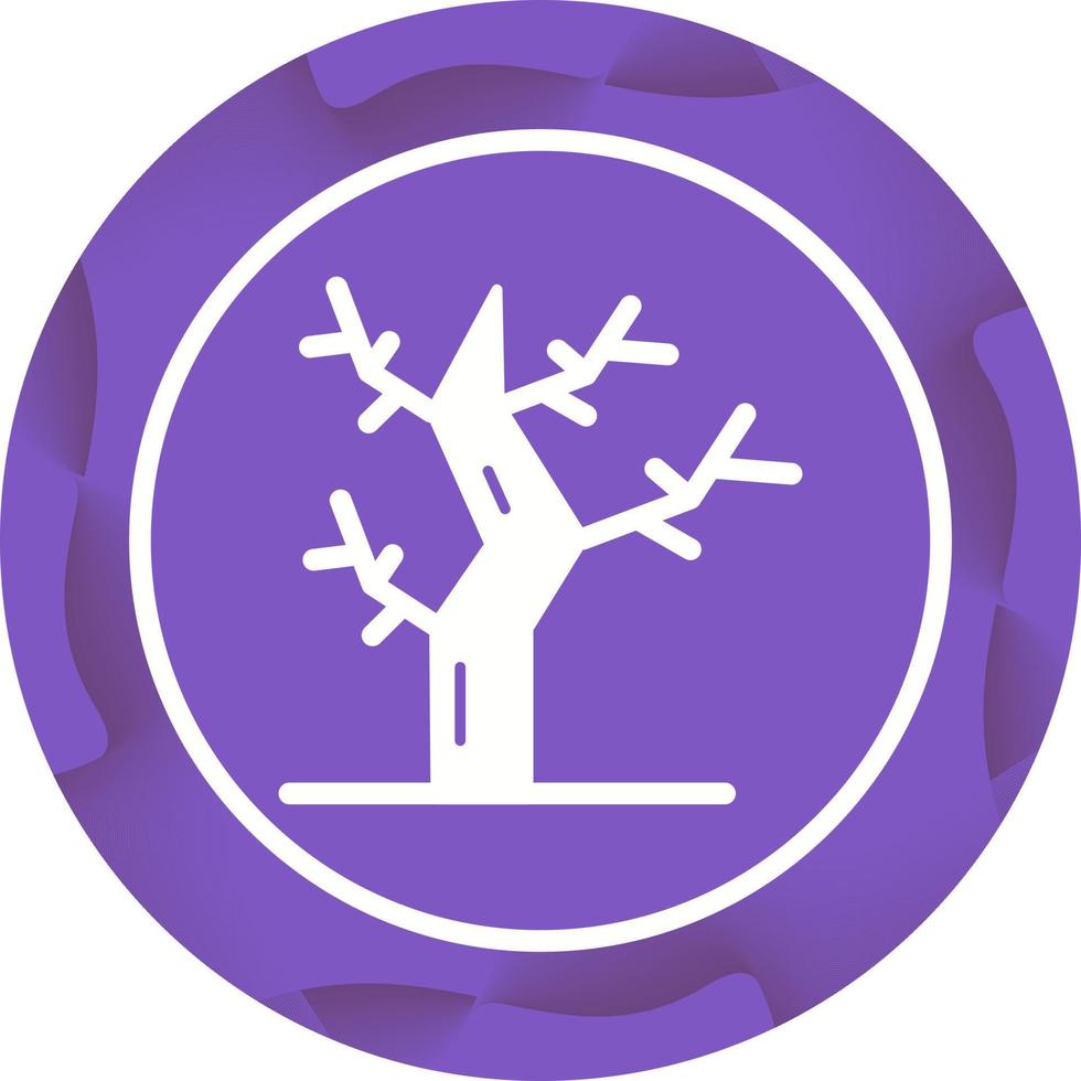 Dry Tree Vector Icon