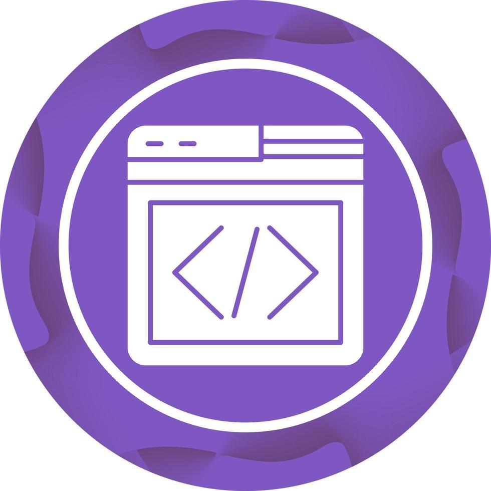 Web Programing Vector Icon