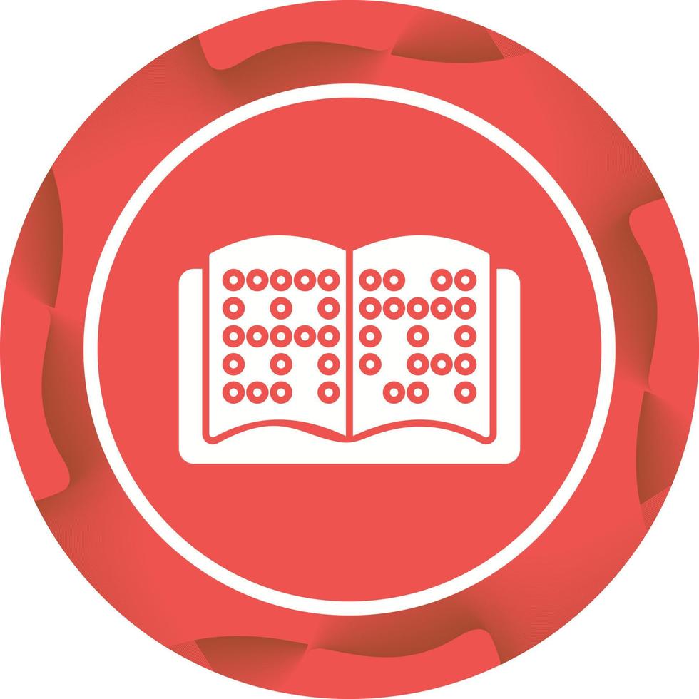 Braille Vector Icon