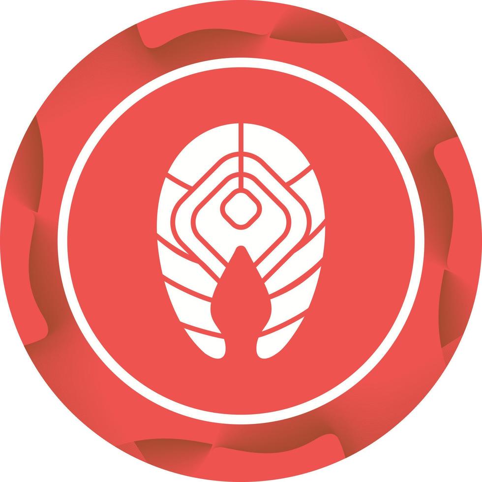 Salmon Vector Icon