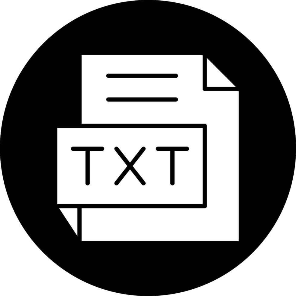 TXT Vector Icon Design