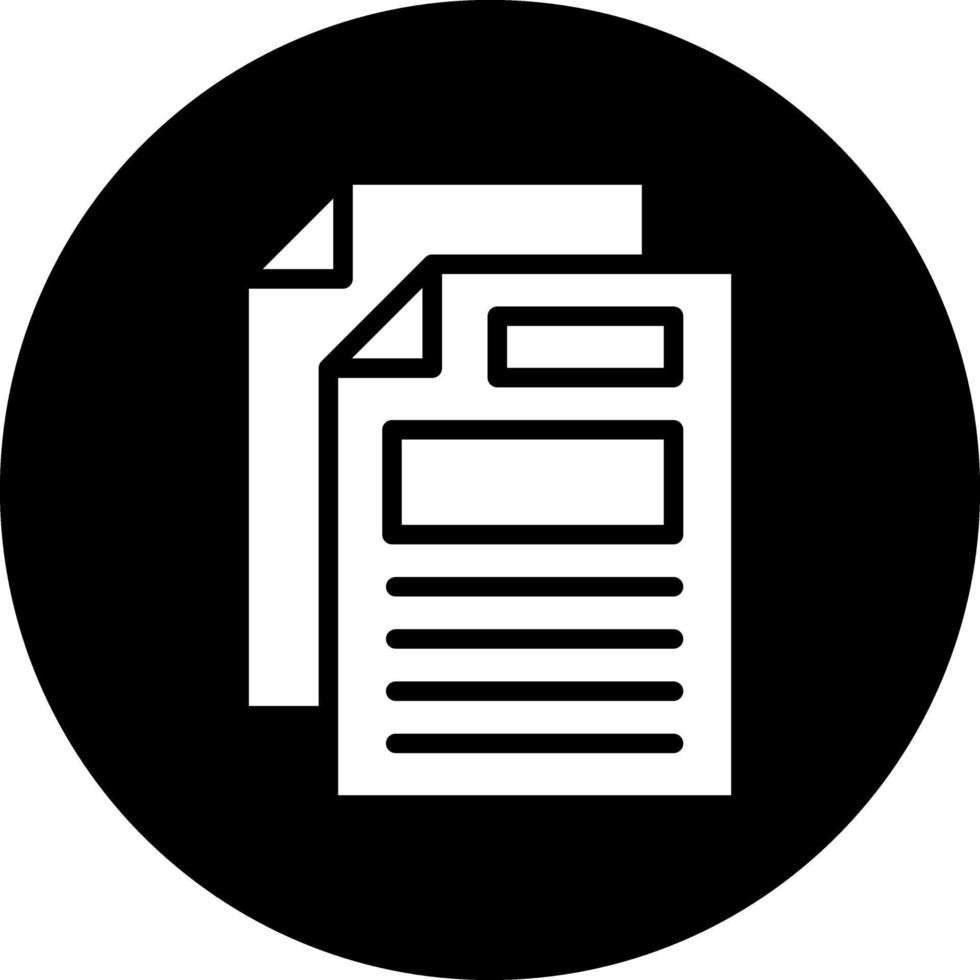 Files Vector Icon Design