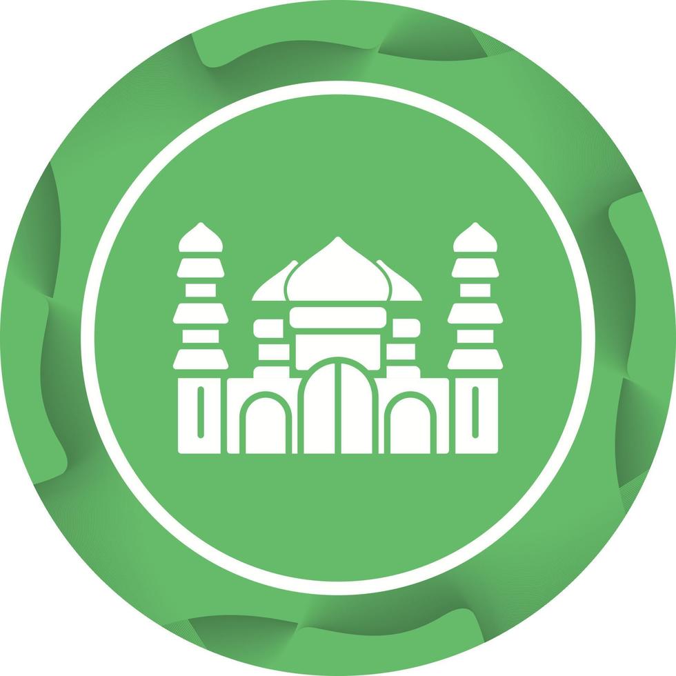 icono de vector de mezquita