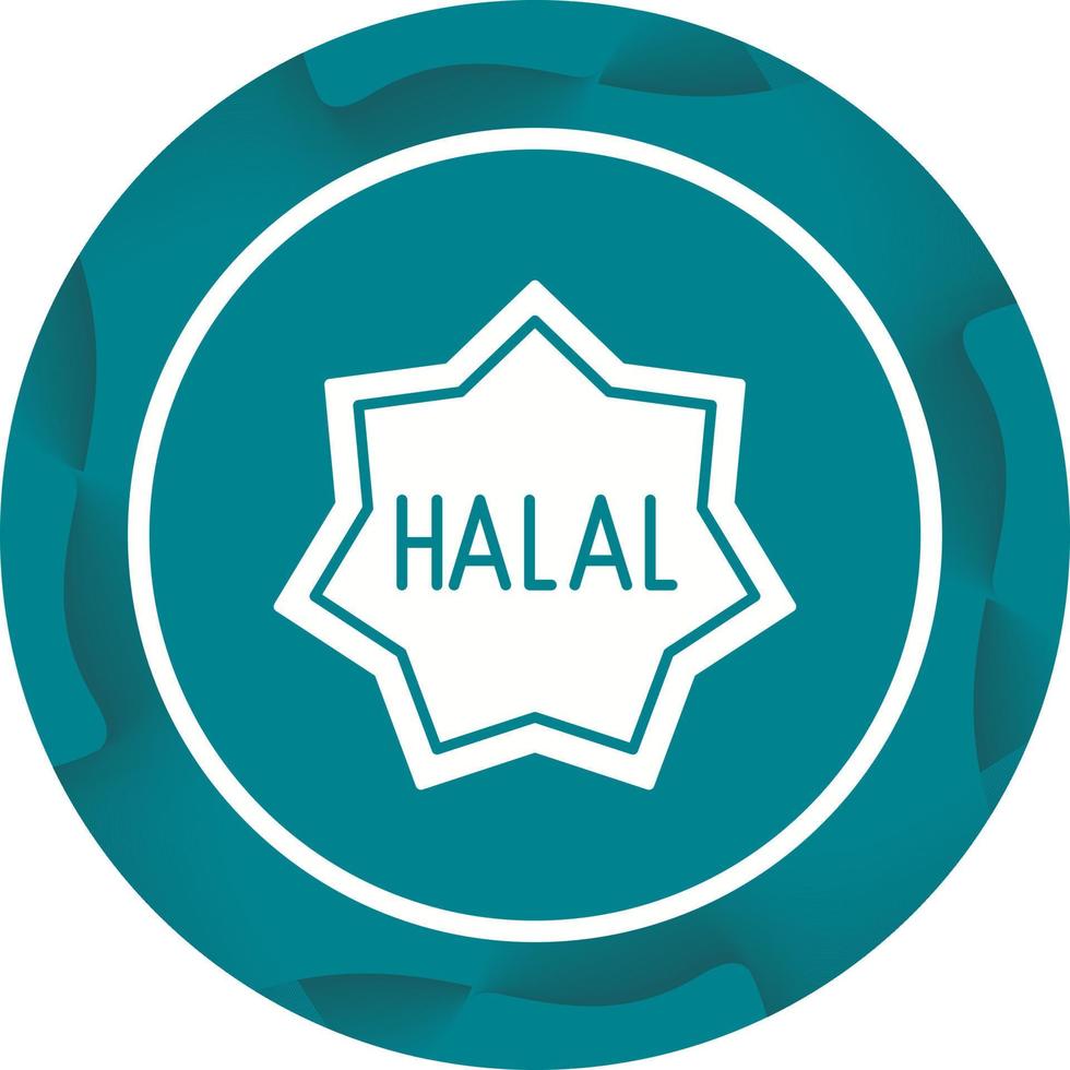 Halal Vector Icon