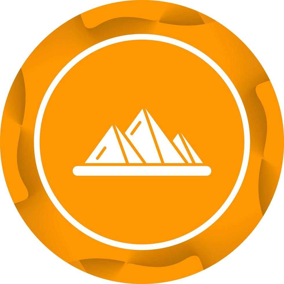 Pyramid Vector Icon