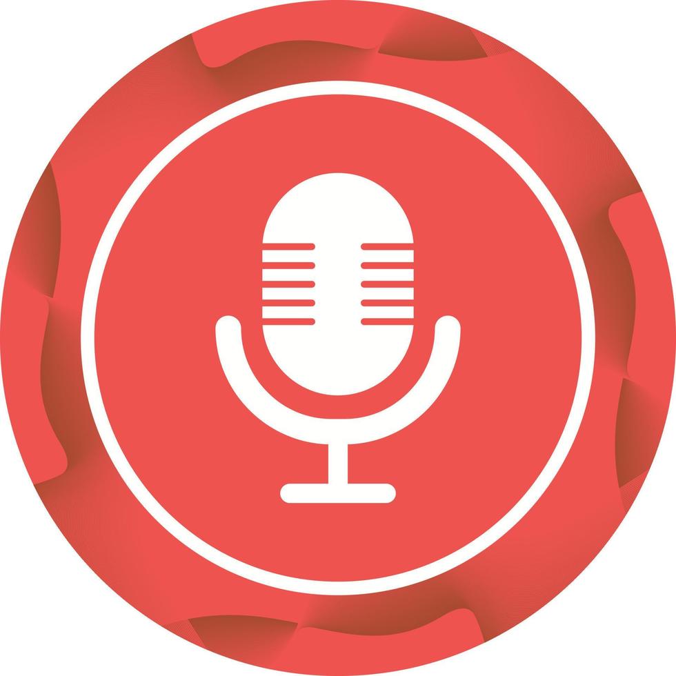 Microphone Vector Icon