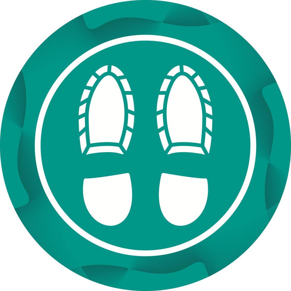 Footprint Vector Icon