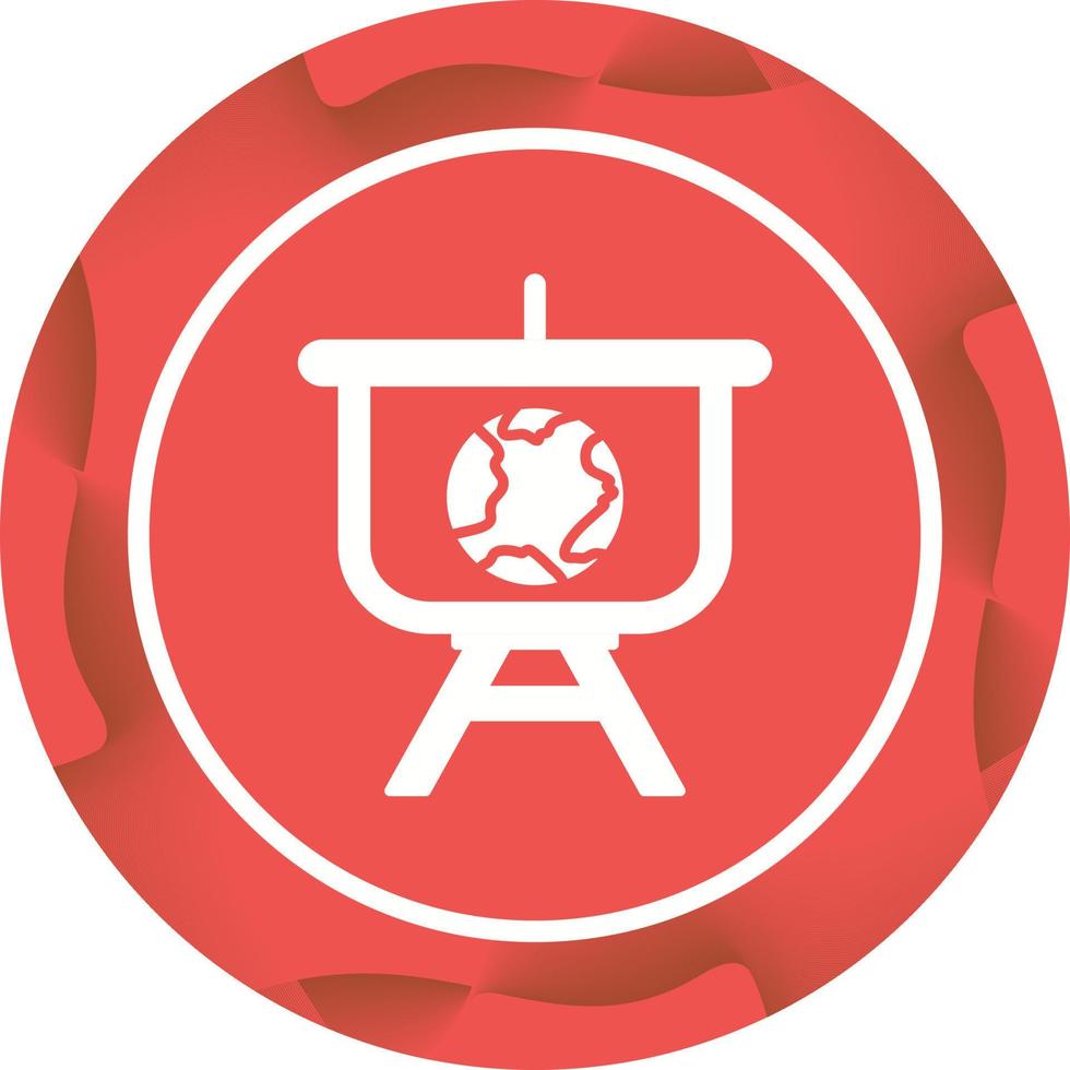 World Presentation Vector Icon