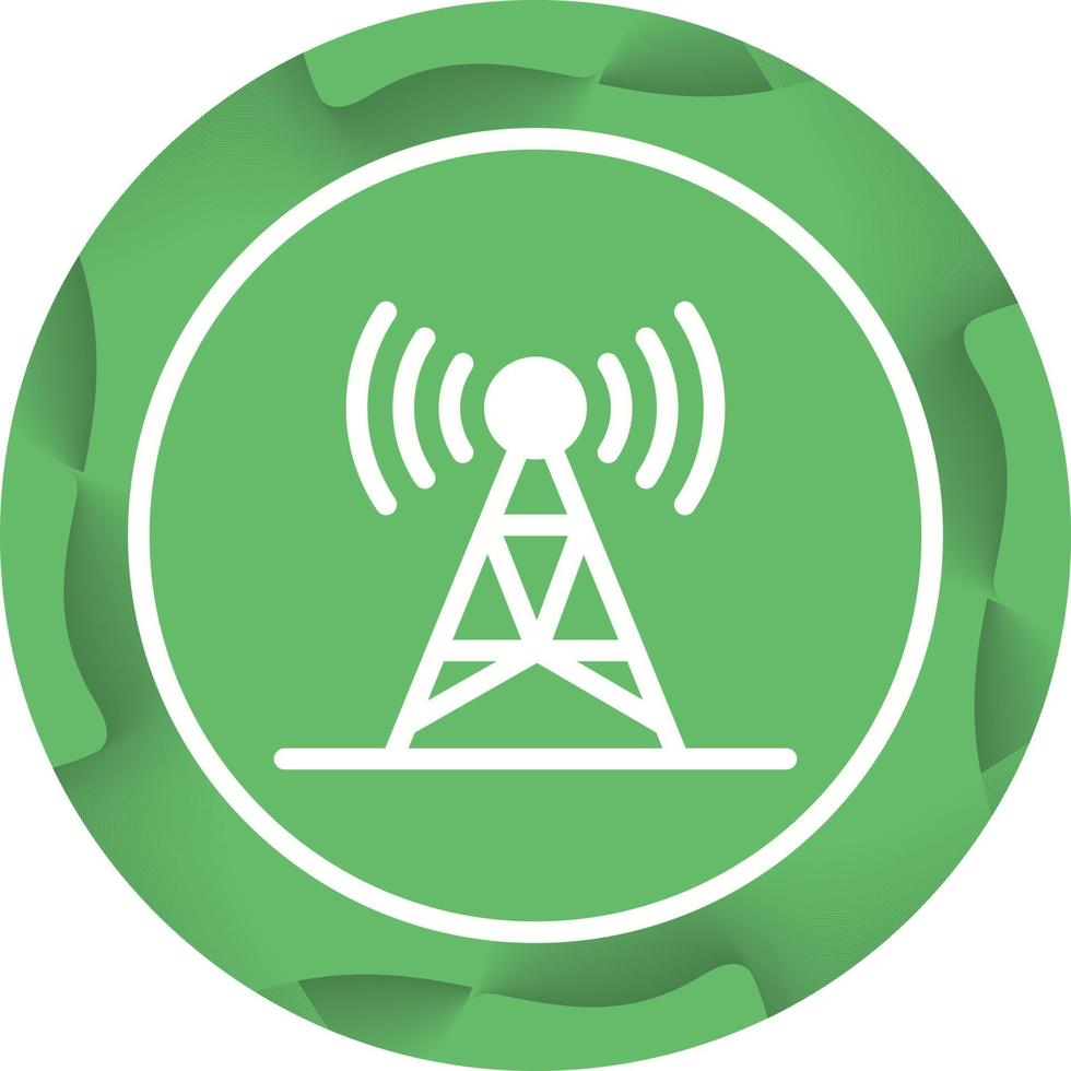 Signal Tower Vector Icon