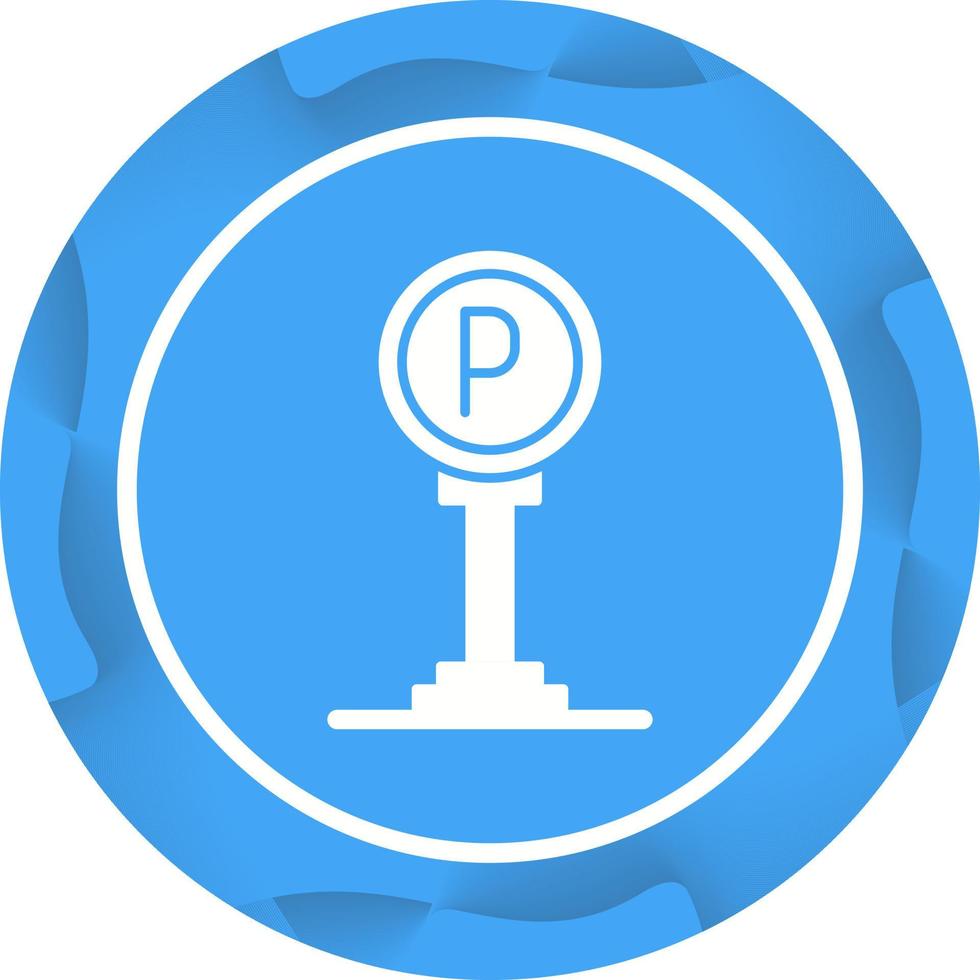 Parking Sign Vector Icon