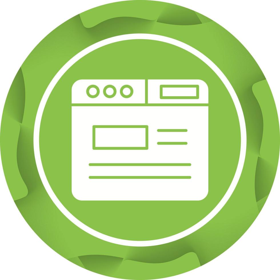 Webpage Vector Icon