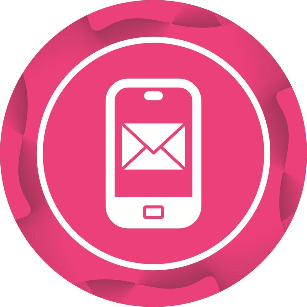 Smartphone mail Vector Icon