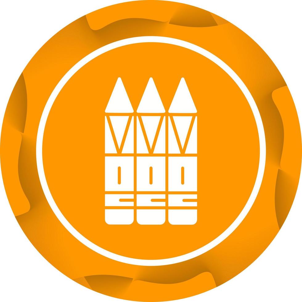 Crayons Vector Icon