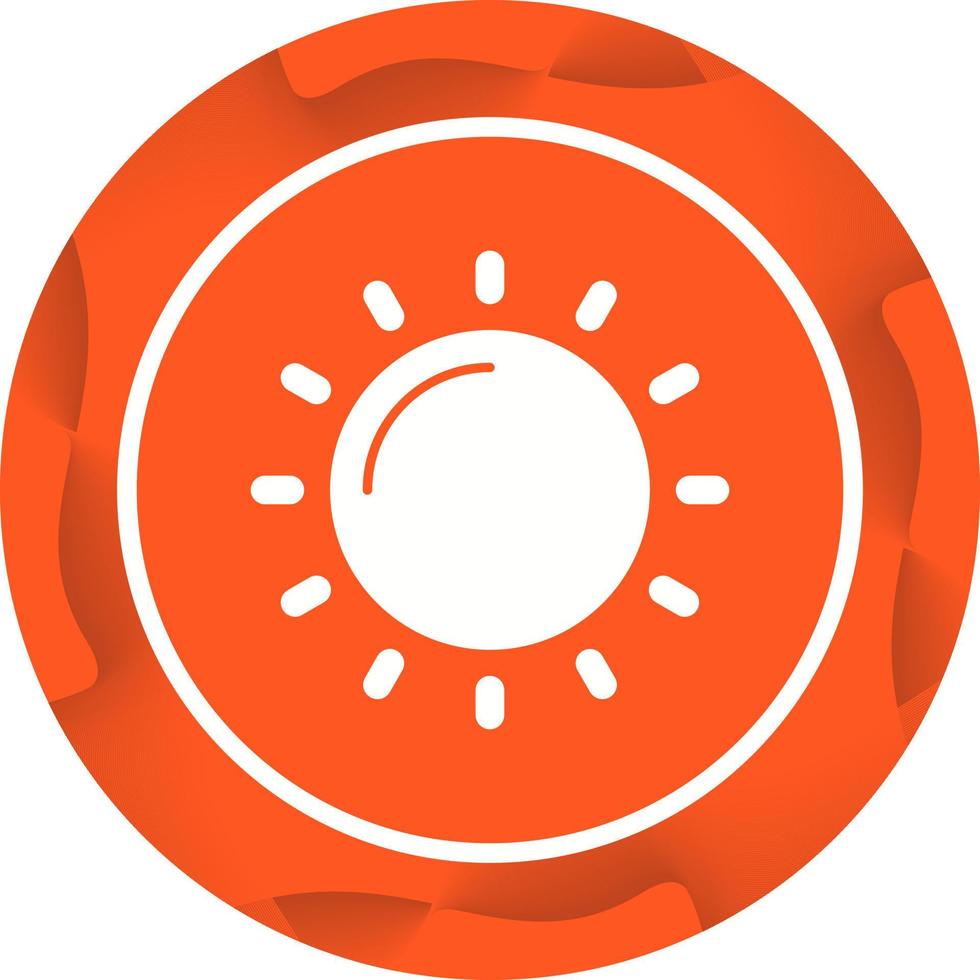 Sun Vector Icon