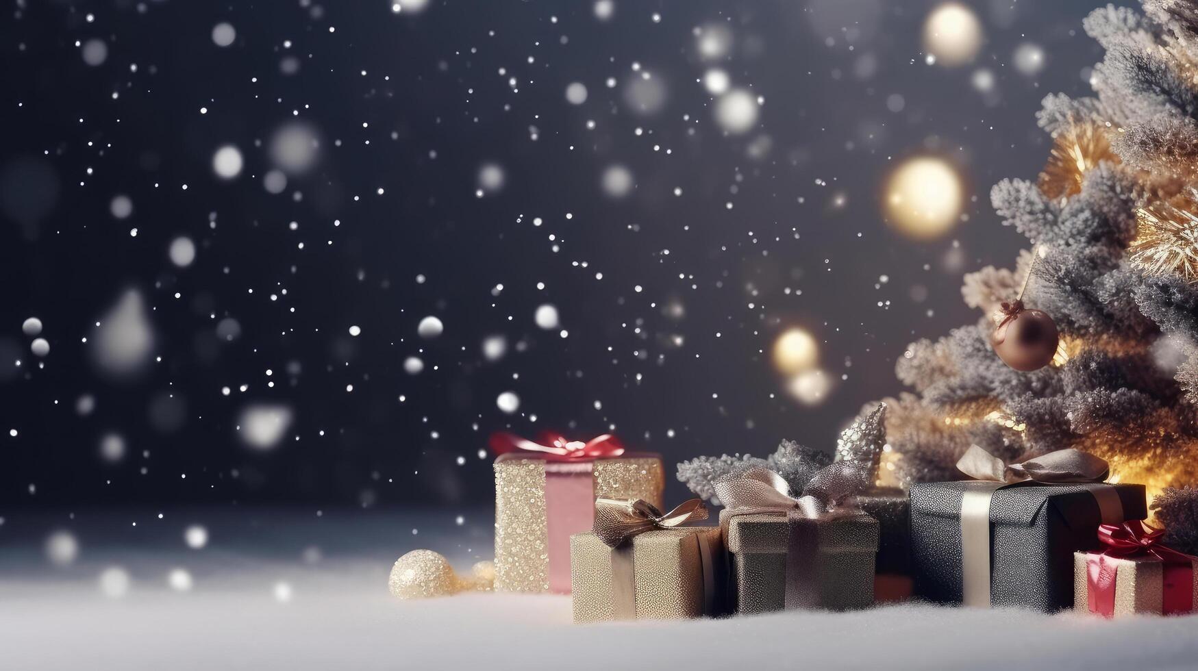 Merry Christmas Holiday Background. Illustration photo
