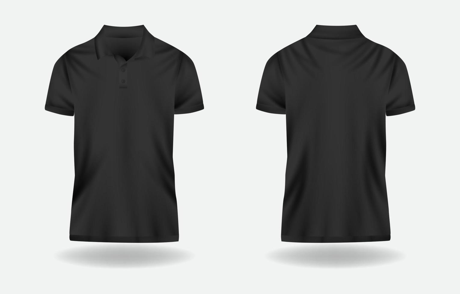 Black 3D Polo Shirt Mockup 22989814 Vector Art at Vecteezy