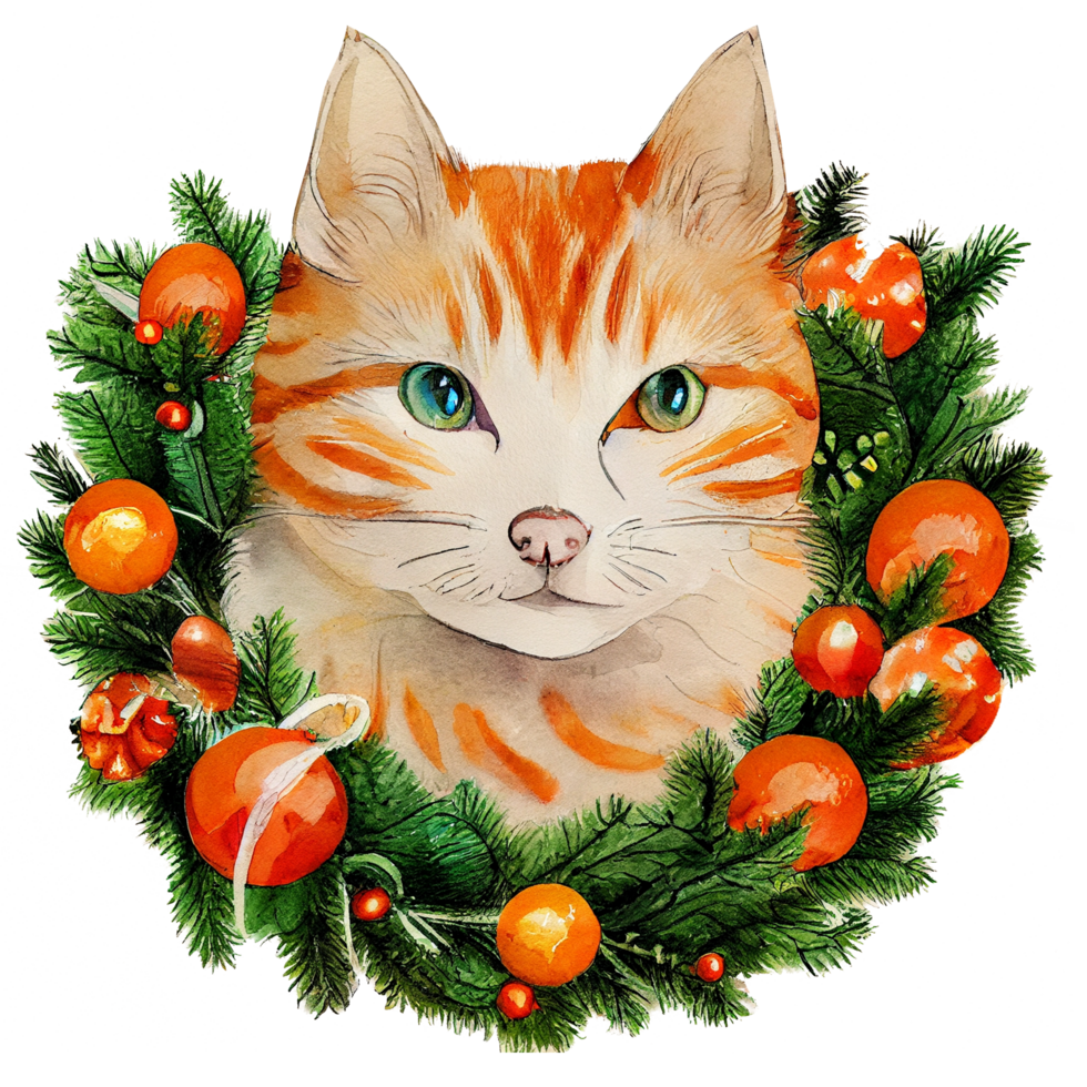 Christmas Cute Cats png