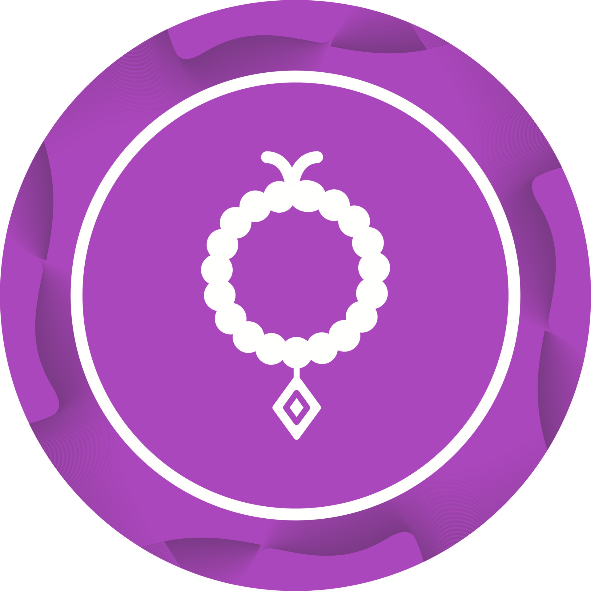 Necklace Vector Icon 22990061 Vector Art at Vecteezy