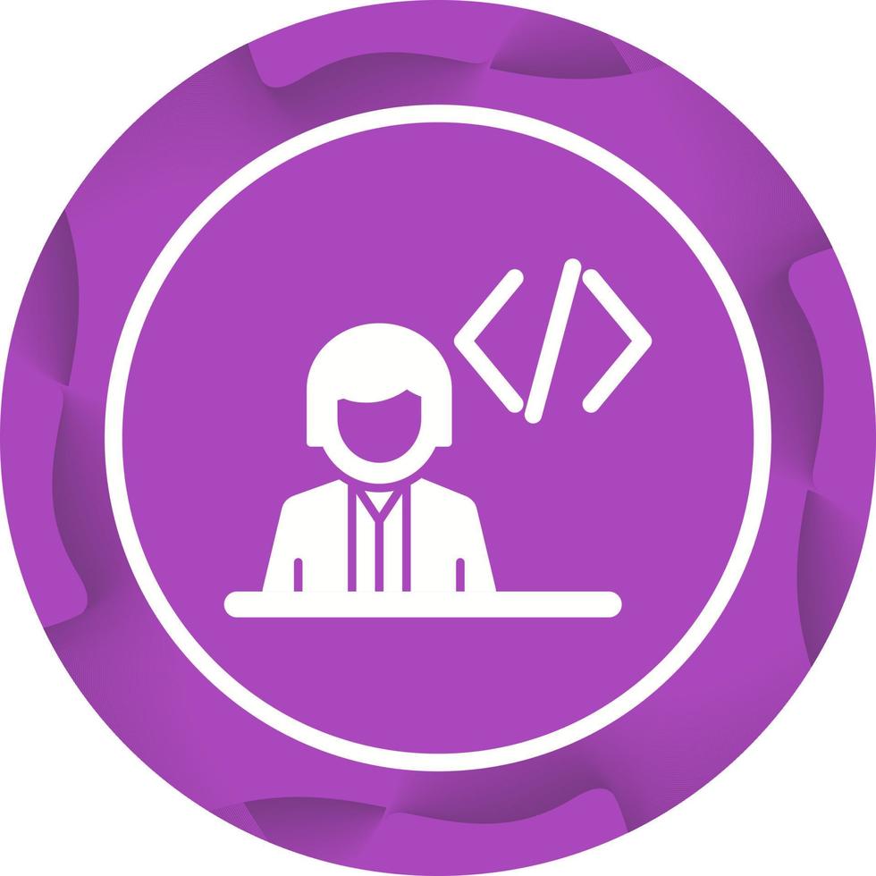 Programmer Vector Icon